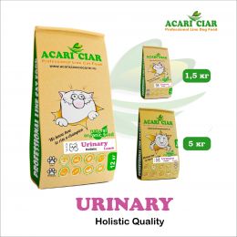 Корм Vet A Cat Urinary Lamb Holistic для кошек Акари Киар